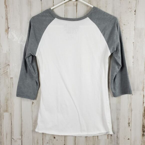 Sirens & Dolls Baseball Tee Shirt White Size Small - Picture 2 of 8